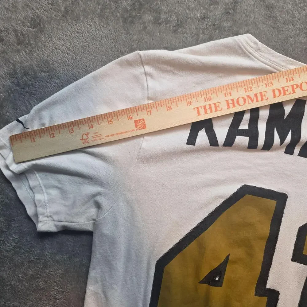 New Orleans Saints Shirt Mens Medium White NFL Football Nike Kamara 41 Tee